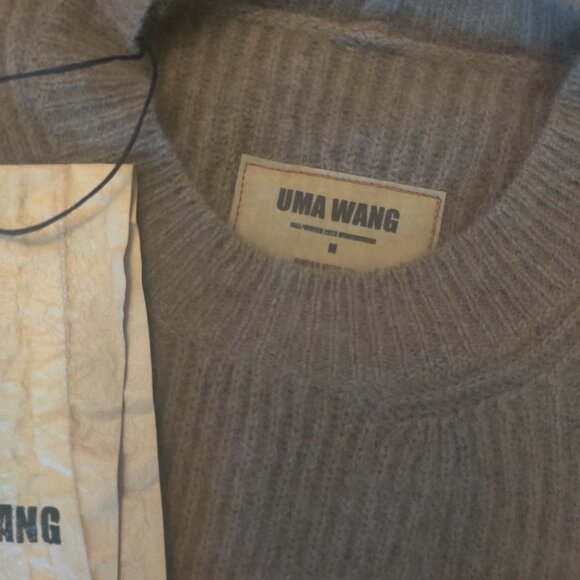 UMA WANG Raccoon Wool Oversized sweater  Size M  new $709.00 - Picture 4 of 4